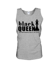 Black Queen The Most Powerful Piece Unisex Tank thumbnail