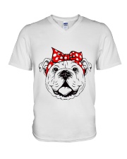 Bulldog V-Neck T-Shirt thumbnail