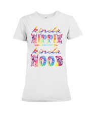 Kinda Hippie Kinda Hood Premium Fit Ladies Tee thumbnail