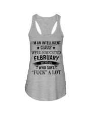 I'M AN INTELLIGENT FEBRUARY WOMAN Ladies Flowy Tank thumbnail