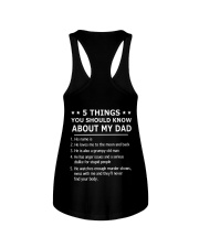 5 THINGS YOU SHOULD KNOW ABOUT MY DAD Ladies Flowy Tank tile