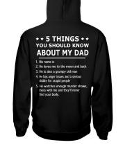 5 THINGS YOU SHOULD KNOW ABOUT MY DAD Hooded Sweatshirt tile