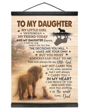 Carry You In My Heart - Lovely Gift For Daughter Hanging Canvas tile