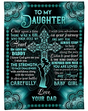 I KNEW GOD GAVE ME YOU Large Fleece Blanket - 60" x 80" front