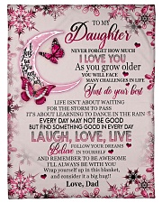 Just Do Your Best - Lovely Gift For Daughter Fleece Blanket tile
