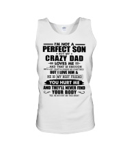 HE IS MY BEST FRIEND - BEST GIFT FOR SON FROM DAD Unisex Tank tile