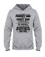 HE IS MY BEST FRIEND - BEST GIFT FOR SON FROM DAD Hooded Sweatshirt tile