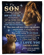 How Special You Are To Me - Lovely Gift For Son Fleece Blanket tile