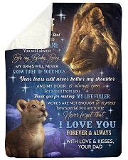 How Special You Are To Me - Lovely Gift For Son Sherpa Fleece Blanket tile