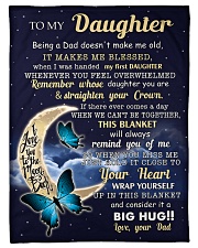 Straighten Your Crown - Lovely Gift For Daughter Fleece Blanket tile