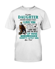 I LOVE YOU - BEST GIFT FOR DAUGHTER FROM DAD Premium Fit Mens Tee tile