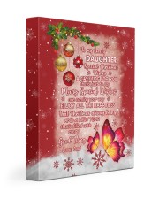 Special Christmas Wishes A Greeting For You - Amazing Gift For Daughter 11x14 Gallery Wrapped Canvas Prints front
