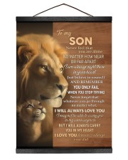I WILL ALWAYS CARRY YOU IN MY HEART Hanging Canvas tile