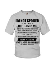 My Dad Just loves Me - Amazing Gift For Daughter Youth T-Shirt tile