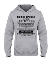 My Dad Just loves Me - Amazing Gift For Daughter Hooded Sweatshirt front