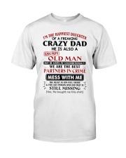 HE LOVES ME UNCONDITIONALLY - DAD TO DAUGHTER Classic T-Shirt tile