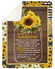 WRAP YOURSELF UP IN THIS AND CONSIDER IT A BIG HUG Sherpa Fleece Blanket tile