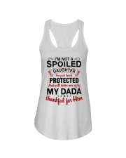 I'M NOT A SPOILED - TO DAUGHTER FROM DADA Ladies Flowy Tank tile