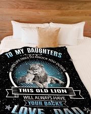 1 DAY LEFT - GET YOURS NOW Large Fleece Blanket - 60" x 80" aos-coral-fleece-blanket-60x80-lifestyle-front-02