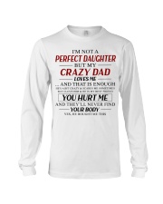 My Crazy Dad Loves Me - Lovely Gift For Daughter Long Sleeve Tee tile