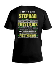I Am The Best Stepdad - Perfect Gift For Stepdad V-Neck T-Shirt tile