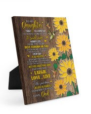 Follow Your Dreams - Lovely Gift For Daughter From Dad Easel-Back Gallery Wrapped Canvas tile