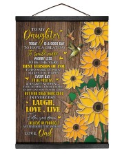 Follow Your Dreams - Lovely Gift For Daughter From Dad Hanging Canvas tile