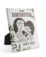 Believe In Yourself - Lovely Gift For Daughter Easel-Back Gallery Wrapped Canvas tile