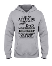 LOVES ME UNCONDITIONALLY - LOVELY GIFT FOR SON Hooded Sweatshirt tile