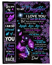NEVER FORGET THAT I LOVE YOU Fleece Blanket tile