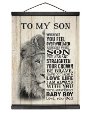 1 DAY LEFT - GET YOURS NOW 12x16 Black Hanging Canvas thumbnail