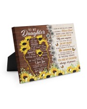 You Are My Daughter Always & Forever - Best Gift For Daughter Easel-Back Gallery Wrapped Canvas tile