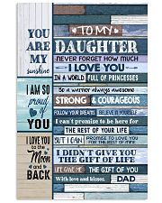 YOU ARE MY SUNSHINE - TO DAUGHTER FROM DAD 11x17 Poster thumbnail