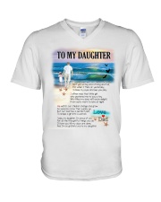I'LL LOVE YOU TILL MY DAYS ARE DONE V-Neck T-Shirt tile