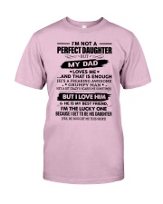 A HEART MADE OF GOLD - GIFT FOR DAUGHTER FROM DAD Classic T-Shirt front