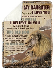 I BELIEVE IN YOU - BEST GIFT FOR DAUGHTER Sherpa Fleece Blanket tile
