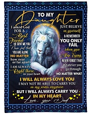 I WILL ALWAYS LOVE YOU - GREAT GIFT FOR DAUGHTER Large Fleece Blanket - 60" x 80" front