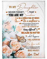 YOU ARE MY SUNSHINE - LOVELY GIFT FOR DAUGHTER Large Fleece Blanket - 60" x 80" front