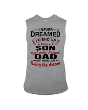 LIVING THE DREAM - LOVELY GIFT FOR SON FROM DAD Sleeveless Tee tile
