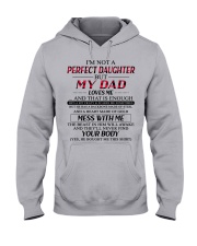 My Crazy Dad Loves Me - Amazing Gift For Daughter Hooded Sweatshirt front
