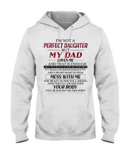My Crazy Dad Loves Me - Amazing Gift For Daughter Hooded Sweatshirt tile