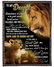 YOU ARE A SPEICAL GIFT - AMAZING GIFT FOR DAUGHTER Large Fleece Blanket - 60" x 80" front