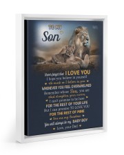 You Are My Sunshine - Amazing Gift For Son Floating Framed Canvas Prints White tile