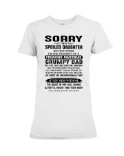 LOVES ME UNCONDITIONALLY - BEST GIFT FOR DAUGHTER Premium Fit Ladies Tee tile