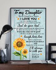 I LOVE YOU - TO DAUGHTER FROM DAD 11x17 Poster lifestyle-poster-2