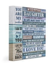 YOU ARE MY SUNSHINE - LOVELY GIFT FOR DAUGHTER 11x14 Gallery Wrapped Canvas Prints front