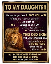 I LOVE YOU - GREAT GIFT FOR DAUGHTER Fleece Blanket tile