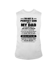 MY DAD LOVES ME - BEST GIFT FOR SON Sleeveless Tee tile