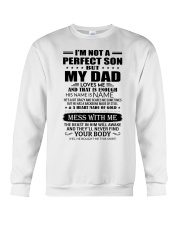 MY DAD LOVES ME - BEST GIFT FOR SON Crewneck Sweatshirt tile
