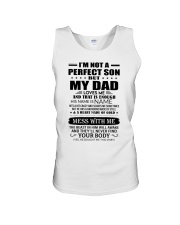 MY DAD LOVES ME - BEST GIFT FOR SON Unisex Tank tile